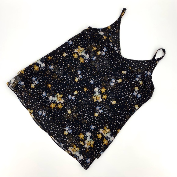 Cabi NWT Cluster Cami, # 3606, Floral Confetti Print Layered Camisole, Small - Picture 2 of 16